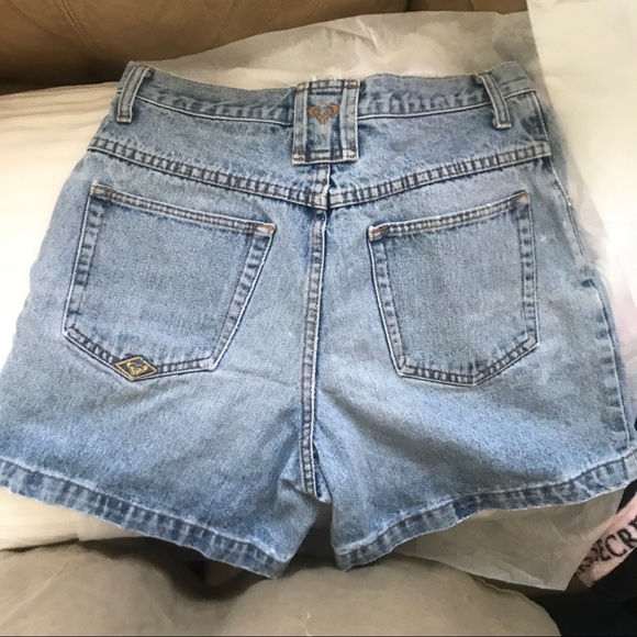 Quicksilver Roxy Button Fly Jean Shorts - Picture 2 of 8